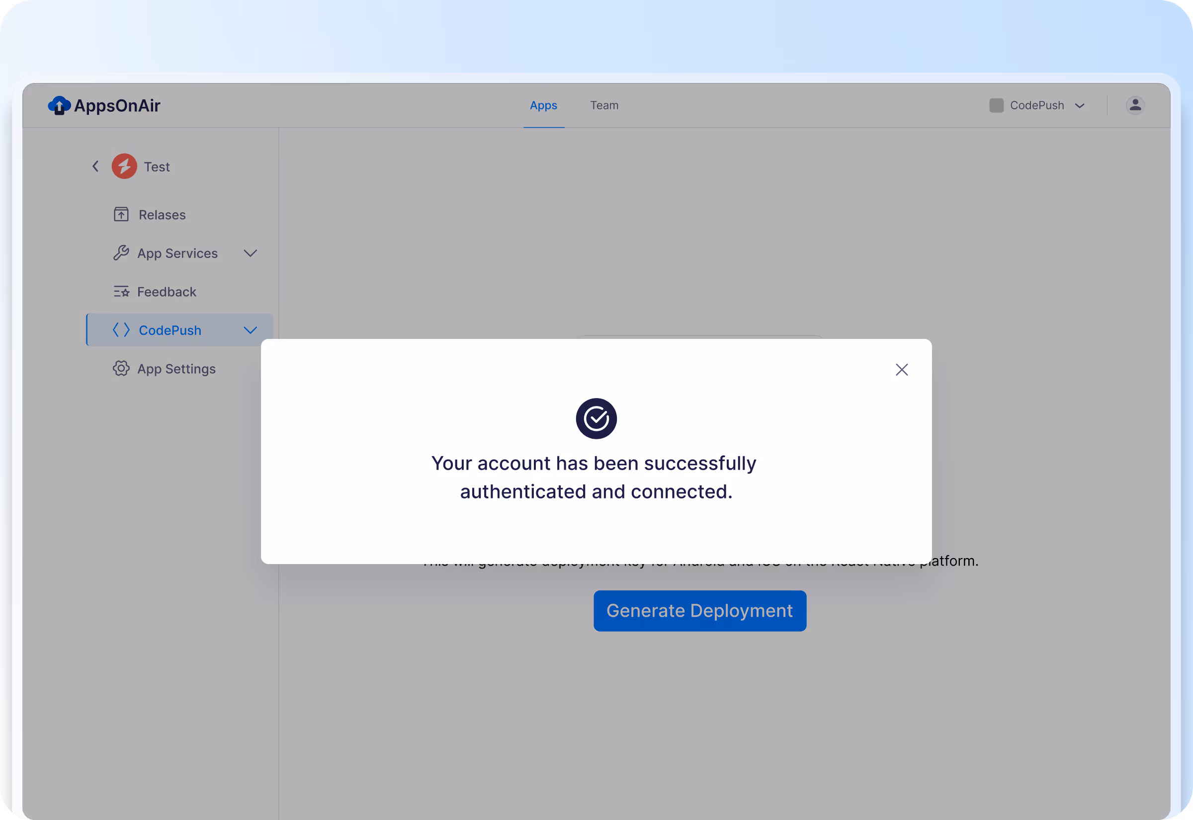 Set Up Your App